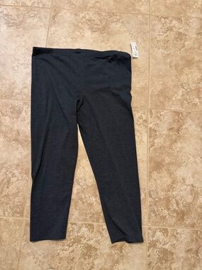 Kohl's Girls' Dark Gray Stretch Leggings
